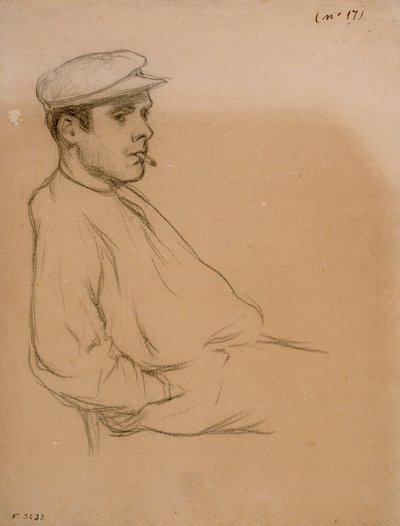 Retrato de un hombre de Santiago Rusiñol